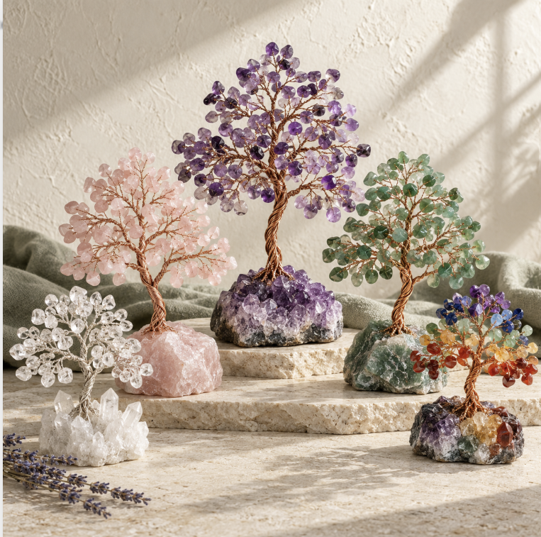 Crystal Trees | Grow Your Intention