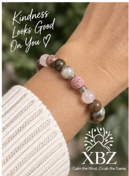 Compassion & Self-Love Crystal Aromatherapy Bracelet
