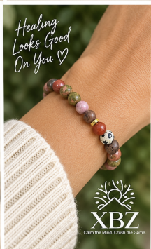 Emotional Release & Renewal Crystal Aromatherapy Bracelet