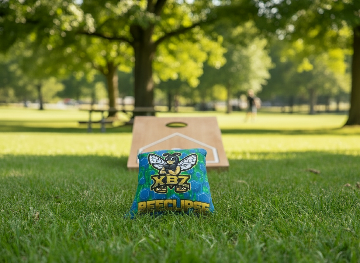 XBZ Beeclipse Cornhole Bag