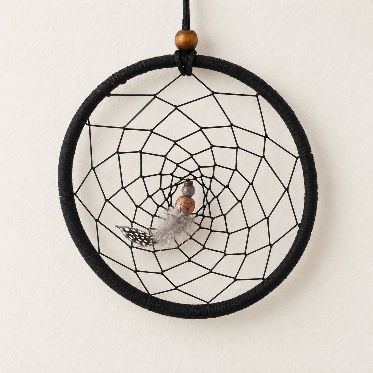Stillpoint Black Dreamcatcher closeup