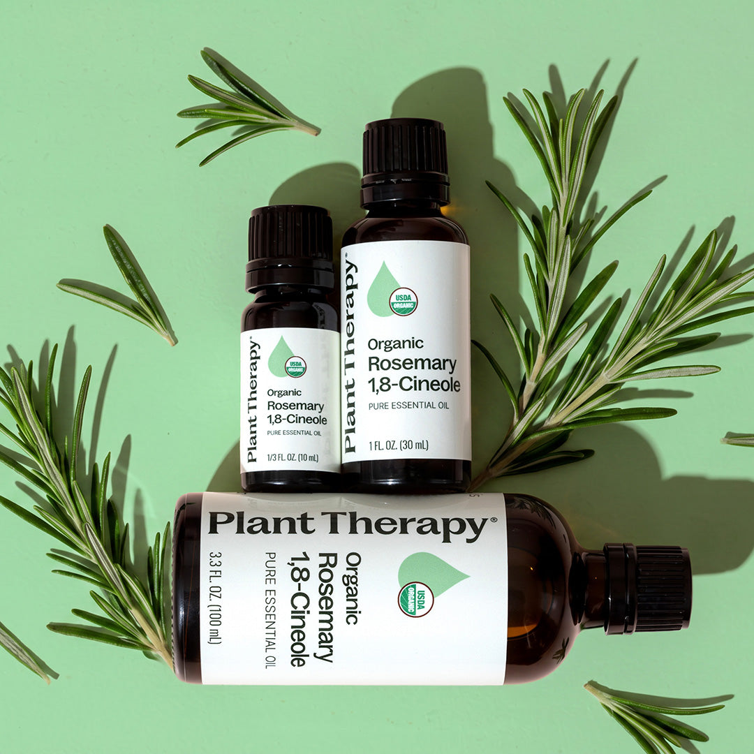 Organic Rosemary 1,8-Cineole Essential Oil