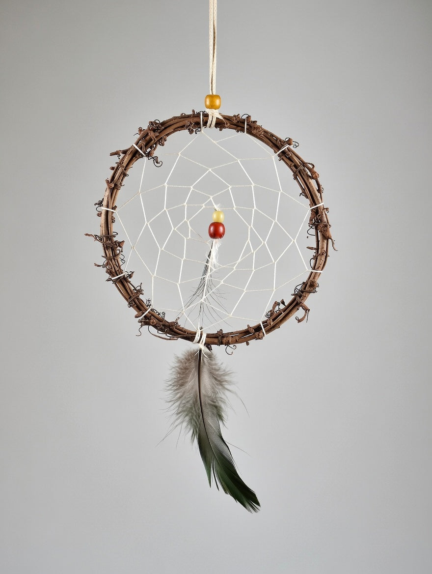 XBZ Handmade Dream Catcher, single grapevine design | XBZ